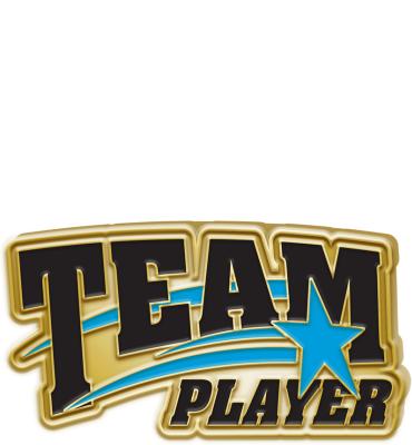 Team Player Recognition Pin