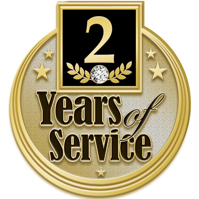 Years of Service Pins - Crown Awards