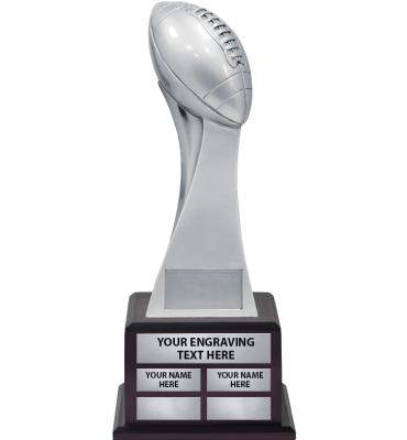 17 3/4" Football Touchdown Perpetual Trophy