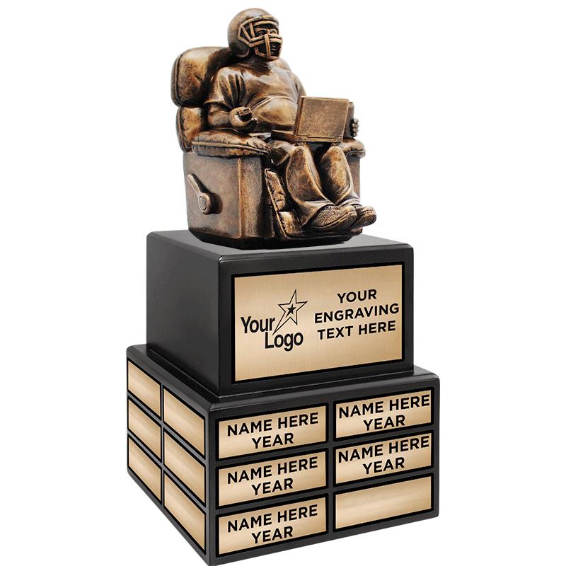 12.25"FANT FT ARMCHR QB PP TR