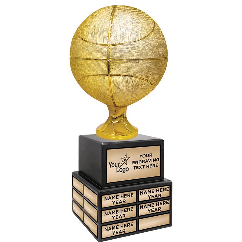 18.25"BASKETBALL SHNY GD PP TR