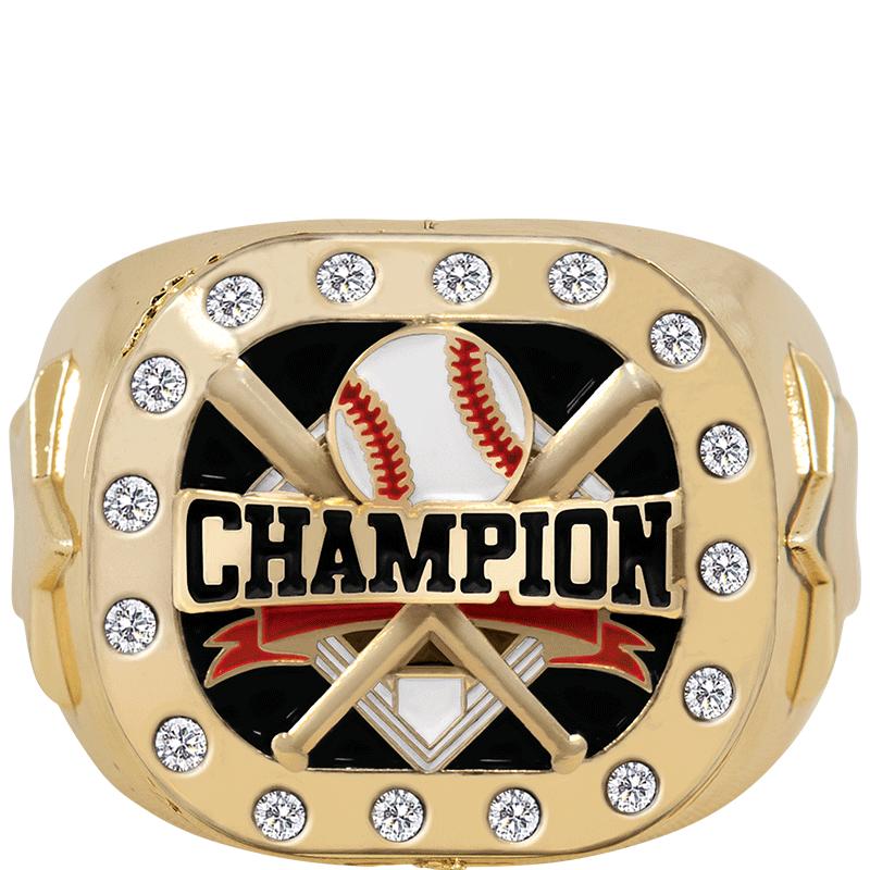 BASEBALL CHAMP GOLD RNG SIZE 7