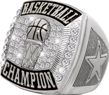 Fantasy basketball championship ring outlet
