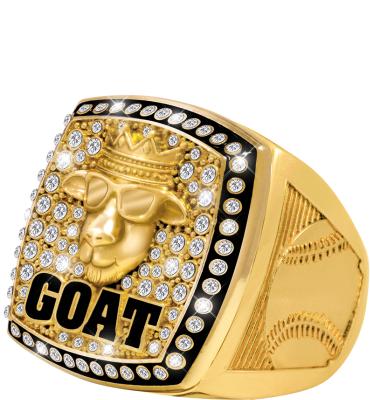 G.O.A.T. Baseball Deluxe Gold Champion Rings