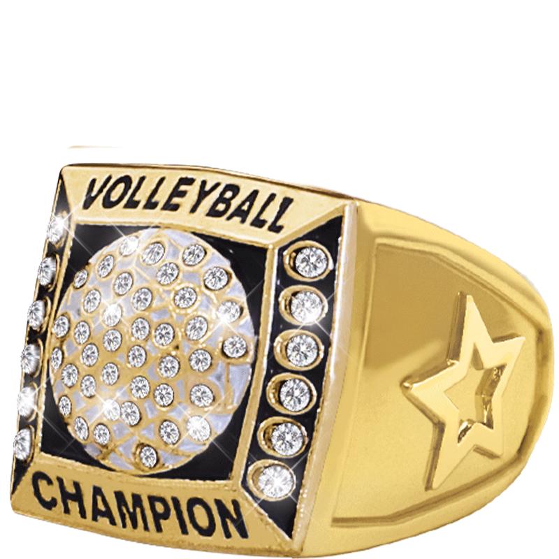 Champion 2.0 Volleyball Rings | Volleyball Gold Champion 2.0 Volleyball Ring