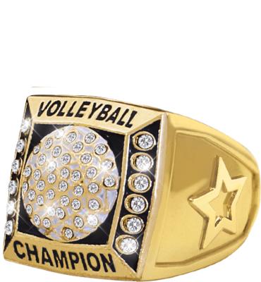 Volleyball Gold Champion 2.0 Ring