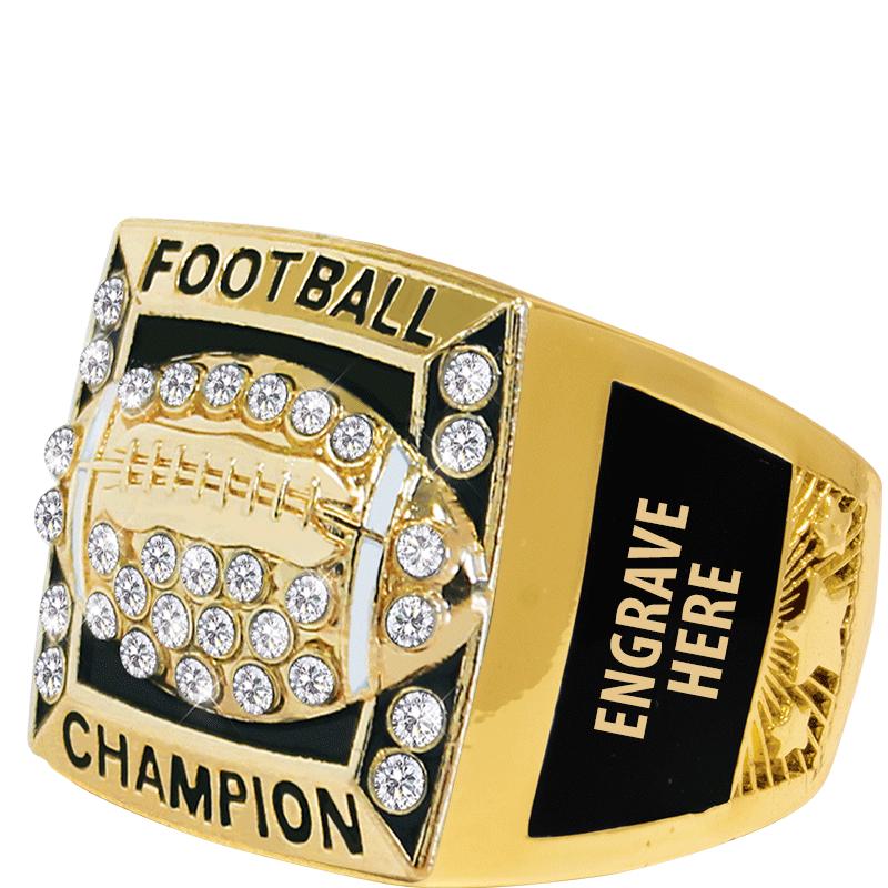 : Crown Awards Baseball Rings, Gold Champion Baseball Ring 2.0,  Size 8 Prime : Sports & Outdoors