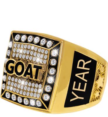 G.O.A.T. Year Premiere Engravable Ring