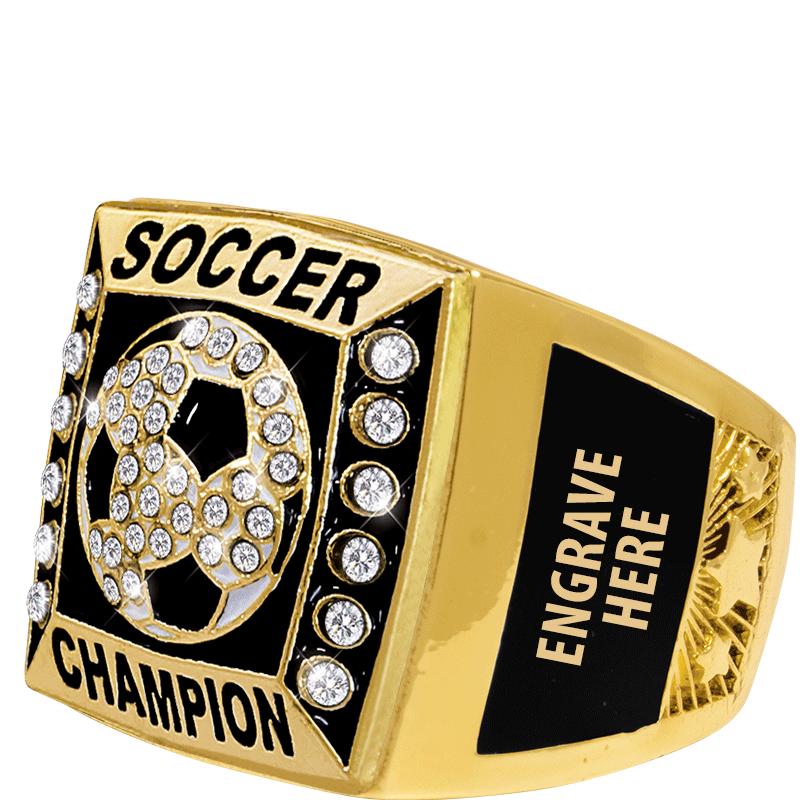 : Crown Awards Baseball Rings, Gold Champion Baseball Ring 2.0,  Size 8 Prime : Sports & Outdoors