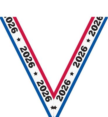 2026 Sport Neck Ribbon
