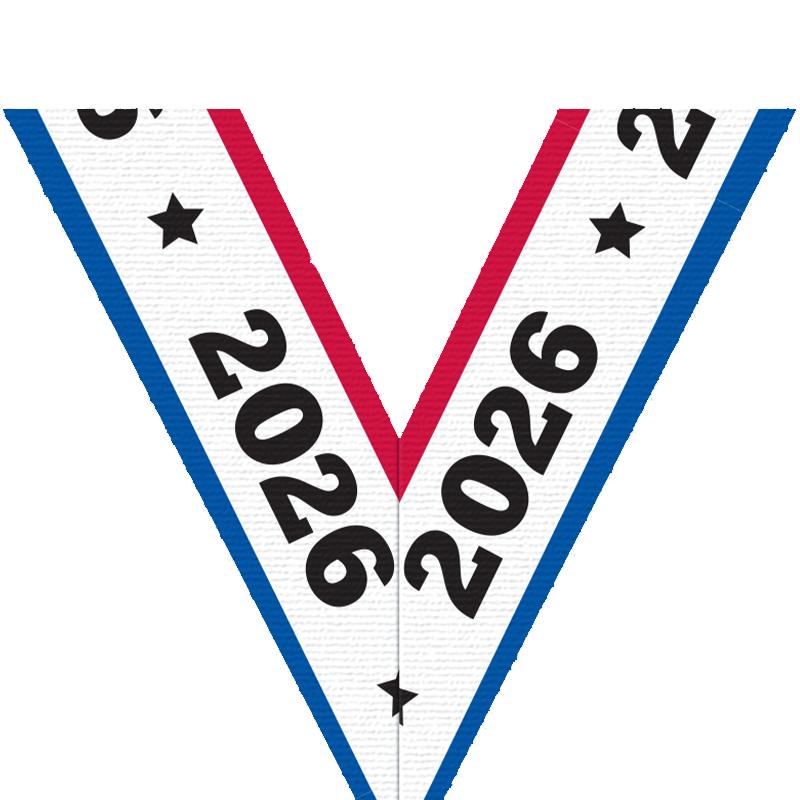 2026 1 1/2" X 32" RIBBON