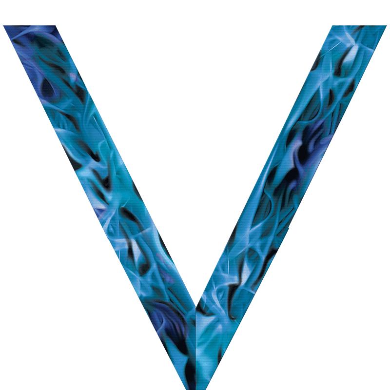 BLUE INFERNO SATEEN NECK RB