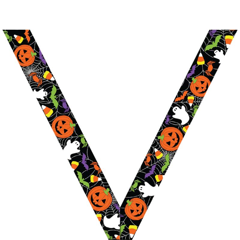 HALLOWEEN SATEEN NECK RIBBON