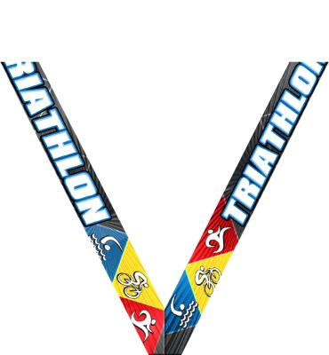 Triathlon Sateen Neck Ribbon