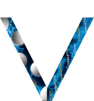 Volleyball Sateen Neck Ribbon