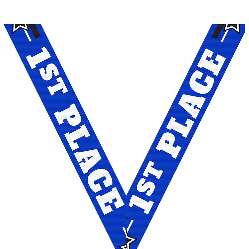 1ST PLACE BLUE SPORT RIBBON