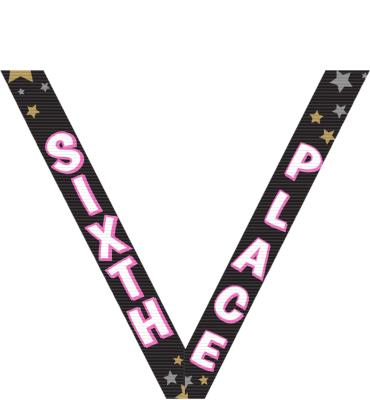 6th Place Sport Neck Ribbon