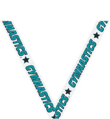 Gymnastics Sport Neck Ribbon