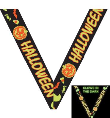 Halloween Glow In The Dark Neck Ribbon