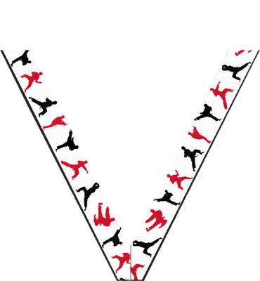 Martial Arts Varsity Neck Ribbon