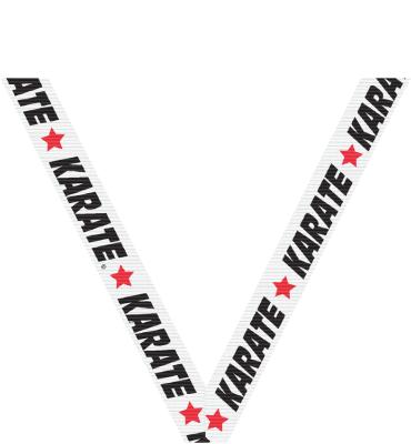 Karate Sport Neck Ribbon