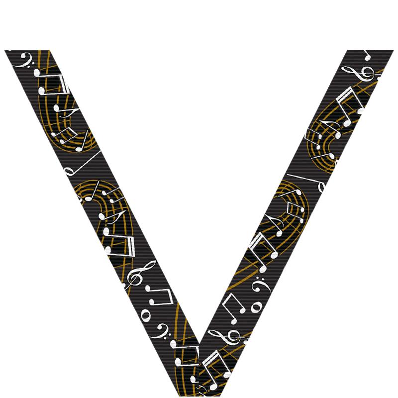 MUSIC PORT RIBBON BLACK