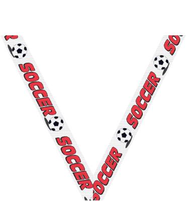 Soccer Sport Neck Ribbon
