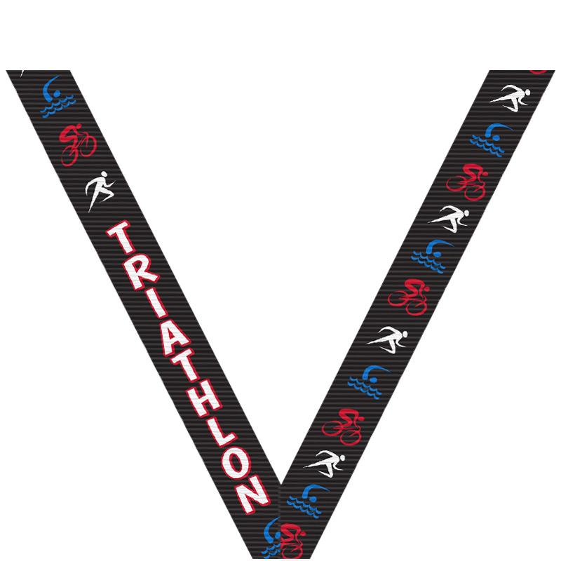 TRIATHLON BLACK SPORT RIBBON