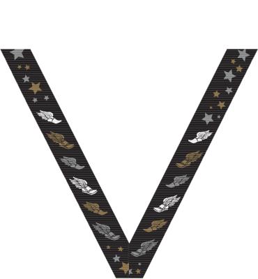 Winged Foot Sport Neck Ribbon