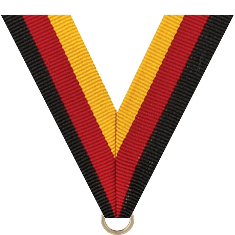 7/8"X30" BLACK/RED/GOLD