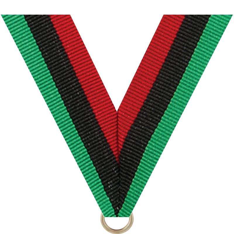 7/8"X30" GREEN/BLACK/RED