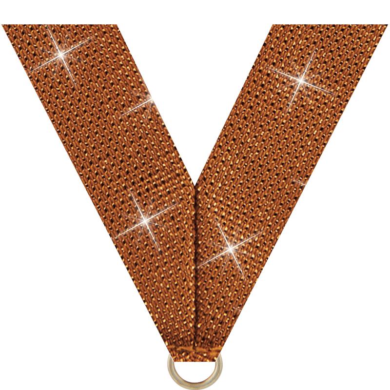 7/8"X30" BRONZE METALLIC RIBB