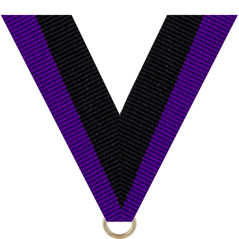 7/8"X30" PURPLE/BLACK