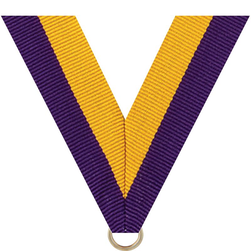 7/8"X30" PURPLE/GOLD