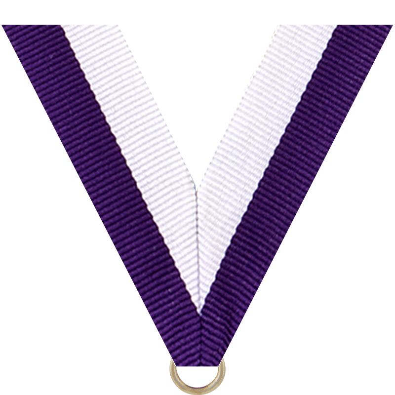 7/8"X30" PURPLE/WHITE