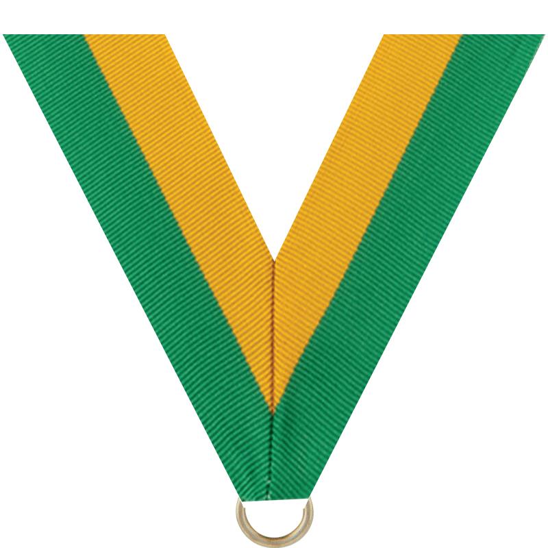 1 1/2"X30" GREEN/GOLD