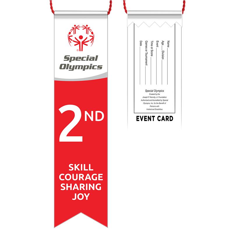 2ND PL SPECIAL OLYMPICS RIBBON