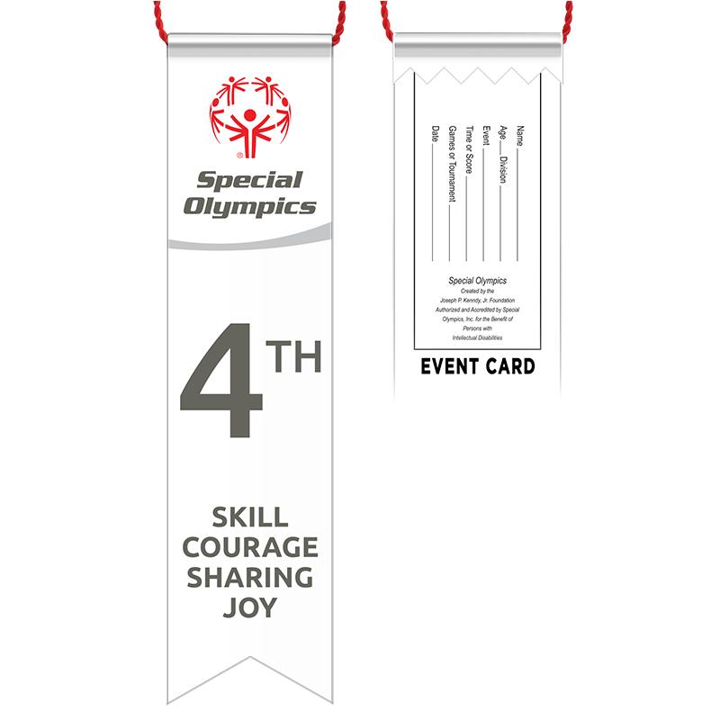 4TH PL SPECIAL OLYMPICS RIBBON