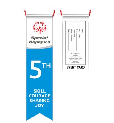 5th Place Special Olympics Ribbon