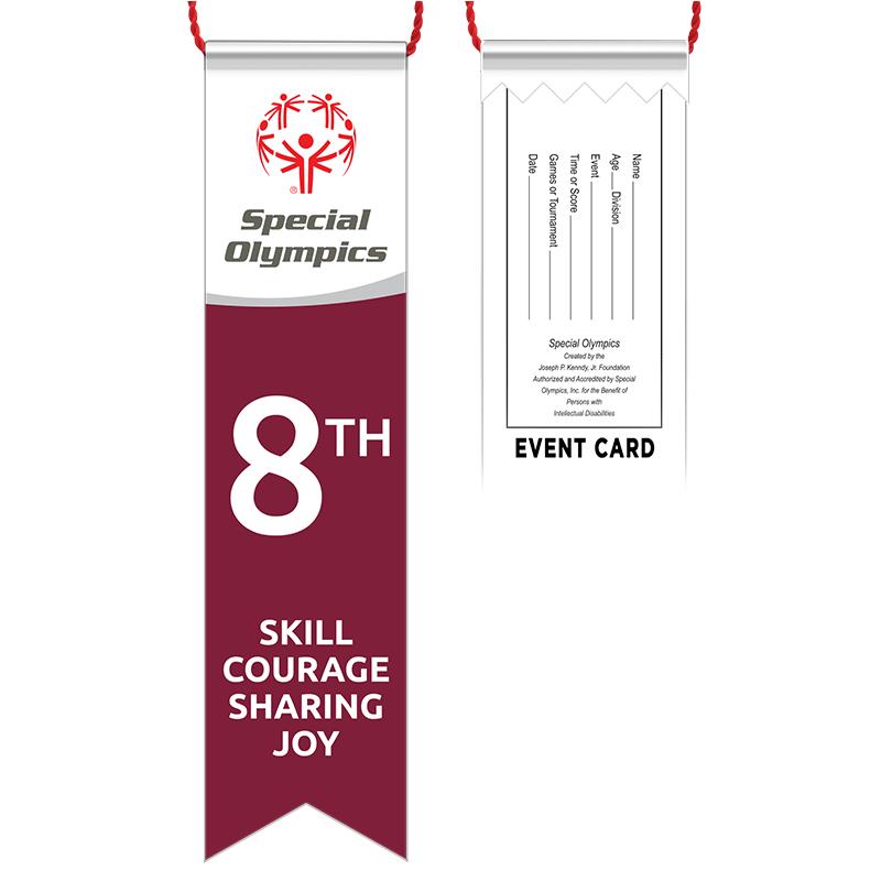 8TH PL SPECIAL OLYMPICS RIBBON