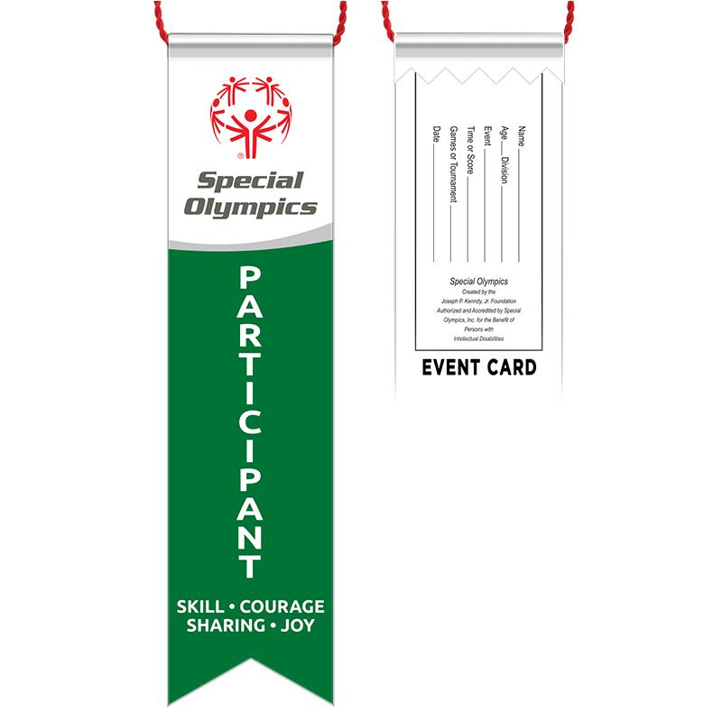 PARTCP SPECIAL OLYMPICS RIBBON