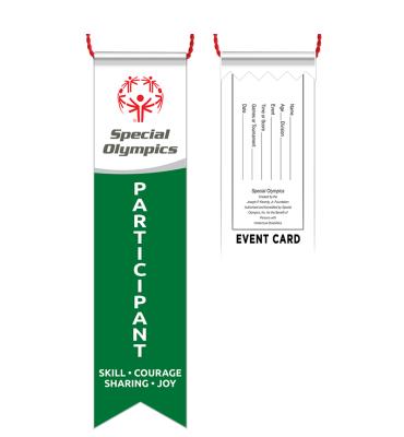Participation Special Olympics Ribbon