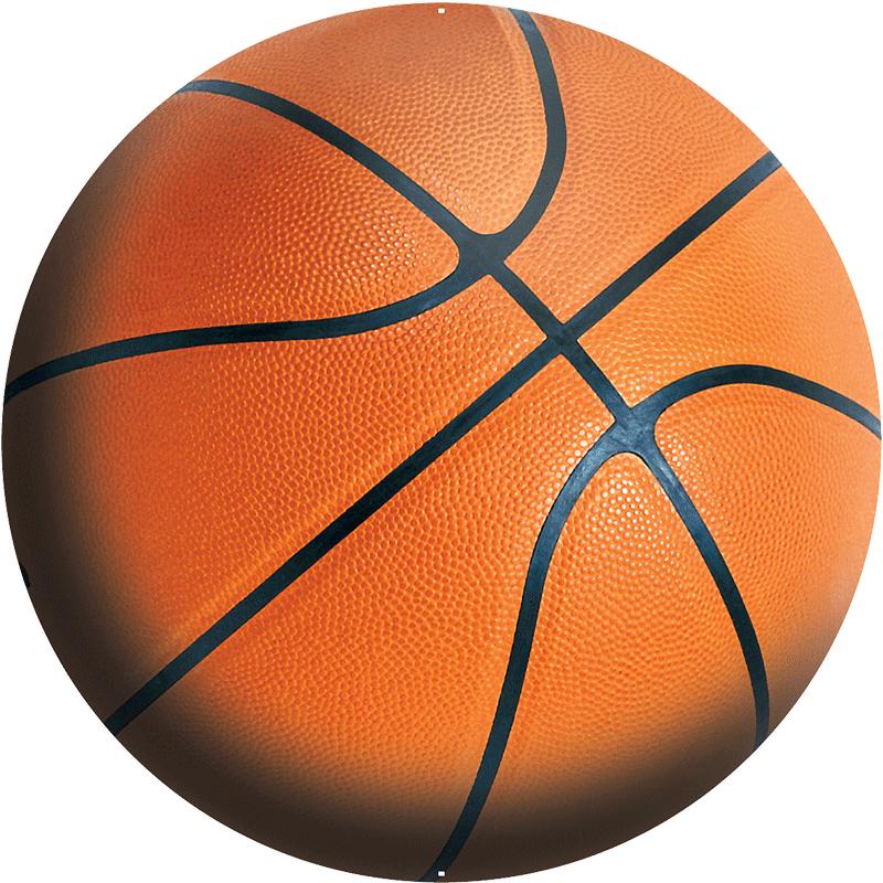 2" BASKETBALL STICKER