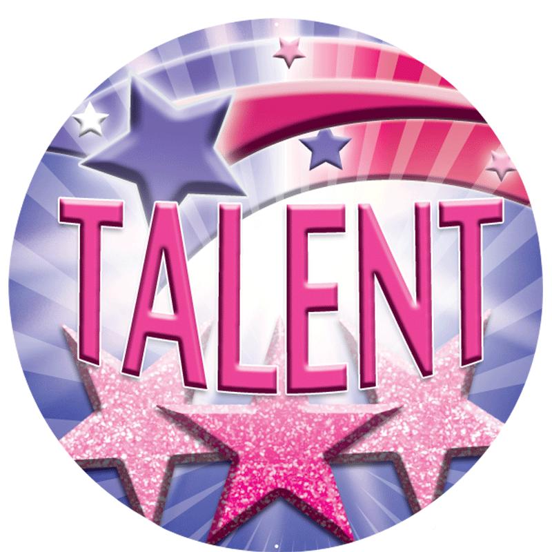 2" TALENT BEAUTY STICKER