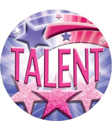2" Talent Beauty Sticker