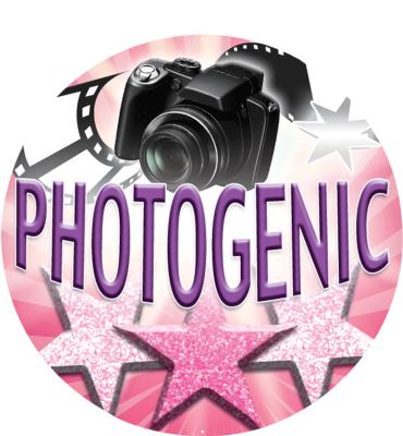 2" Photogenic Beauty Sticker