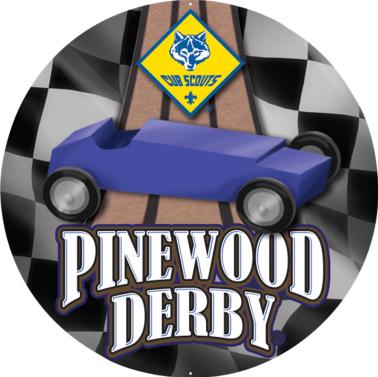 BSA Pinewood Derby Car Peel N' Stick Decal - Cub Scout Rank Animals