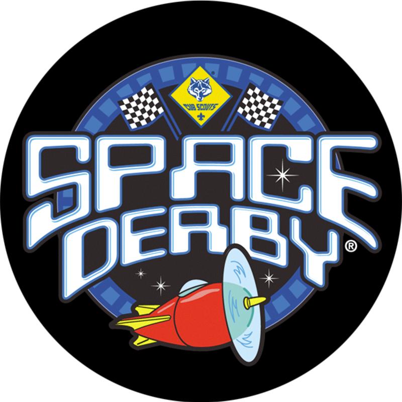 2" SPACE DERBY STICKER