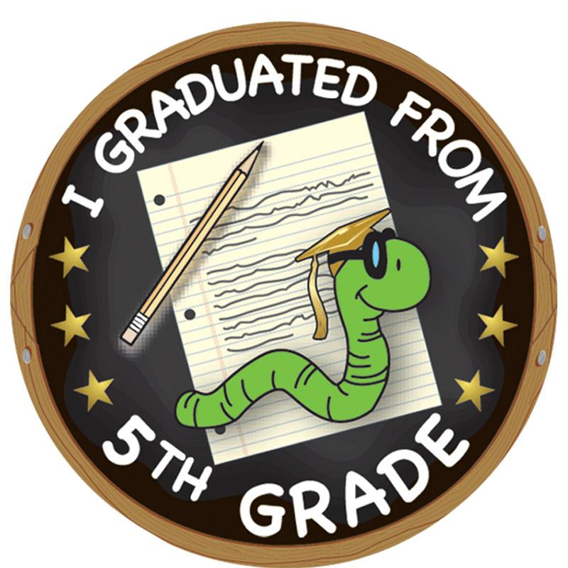 2" 5TH GRADE GRADUATION STKR