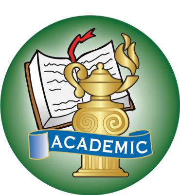 2" Academic Sticker